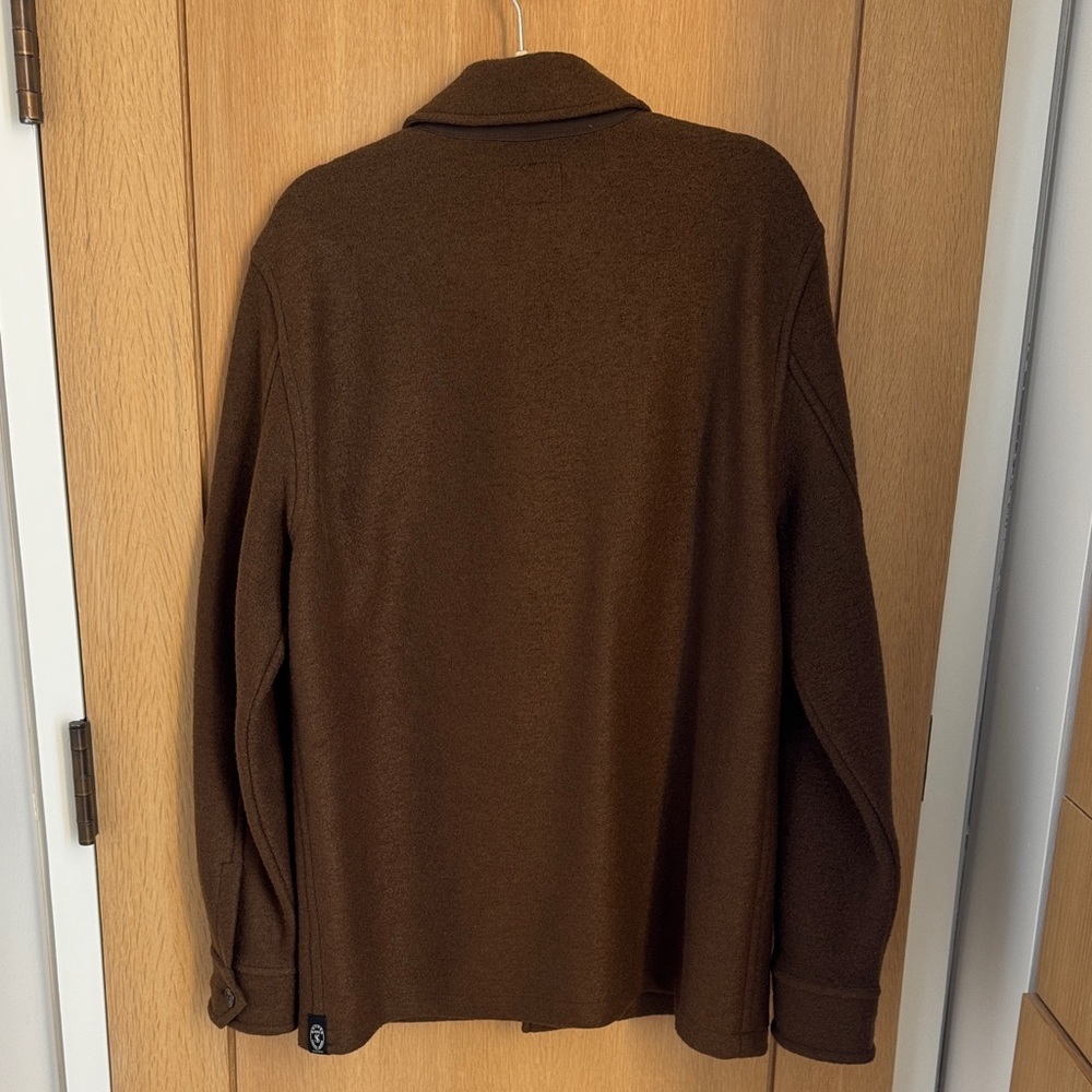 Todd Snyder Brown Wool Shirt Jacket - Picture 2 of 8